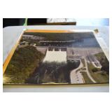 Vtg Norris Lake/Dam Kodak Print