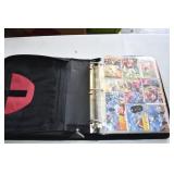 large Binder of Football Cards