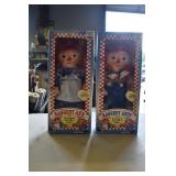 Raggedy Ann and Andy Dolls