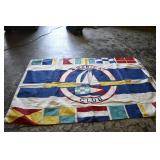 Vtg American Sailing Club Blanket