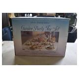 20 pc Bunny Rabbit Garden Party Tea Set