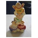 Enesco coin Bank Human Bean