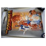 Nintendo Konami The G oonies 2 Poster 1987