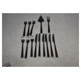 Set of Vtg MCM japan Stainless Flatware