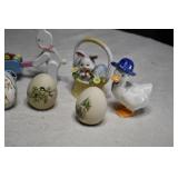 Enesco and Lefton Easter Dï¿½cor Lot