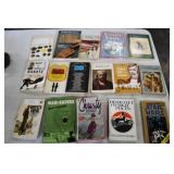 Paperback Book Lot with Mayflower Poster
