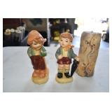 Hummel Like Wax Figures/Candles