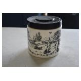 Maxwell House Milk Glass Coffee Jar