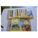 National Geographic Magazine Lot x 12
