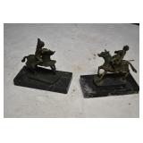 Pair of Vtg Joustin Statues