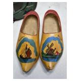 Pair of Vtg Holland Wooden Dutch Clogs