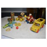 Vtg Fisher Price Toy Lot