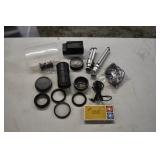 Vtg Photography Lenses and Covers