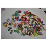 Large Lot of Plastic Charms