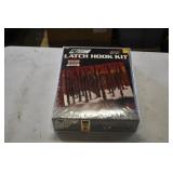 NOS Vtg National Yarn Crafts Latch Hook Kit