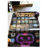 Vtg Nintendo Poster
