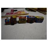 Vtg Tin Wind UP Comic Circus Train