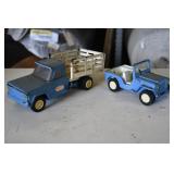 Pair of Vintage Tonka Stock Truck and Jeep