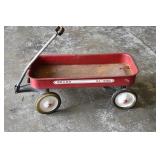 Vtg Sears Metal Red Wagon