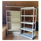 Tennsco Steel Shelf and Plastic Rack
