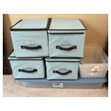 Closet Storage Bins and Plastic Bins