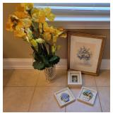 Signed Artwork and Decor Items