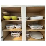 Vtg. Corning ware & Southern Living Stoneware Lot