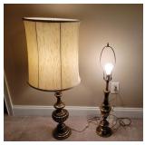 Brass Table Lamps With Shade