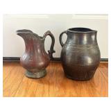 2 Vintage Pitcher & Jug