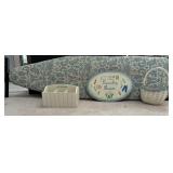 Ironing Board, Shelf Organizer w/Laundry Sign