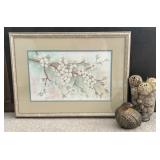 Framed  & Signed Judy Heinz Artwork 1986