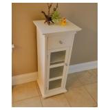 White Wooden Storage Cabinet