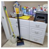 Cleaning Supplies with Tools Lot