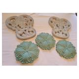 Decorative Wall Plaques and Flowers