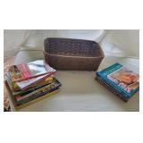 Longaberger Basket and Cookbook Lot