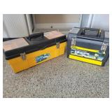 Two Toolboxes with Contents