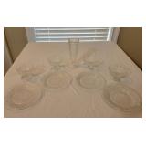 Sandwich Glass Tableware Set