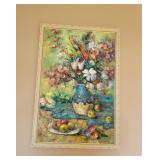 Artist-Signed Floral Still Life Painting