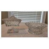 Fostoria Candy Dish and Bowl Set