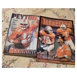 UT magazines and a Peyton Manning book