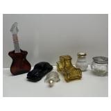 6 VTG. Avon Containers-4 Cologne bottles, Cont.