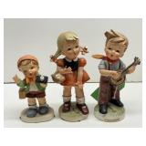 3 VTG Erich Stauffer Arnart Porcelain Figurines