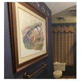 "Ring- Necked Pheasant" Pic & Vintage Blinds