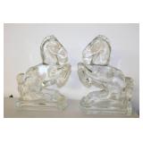 Glass Horse Figurines