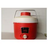 Vintage Red 2 Gallon Cooler