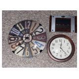 2 Battery Powered Wall Clocks-Cont.
