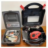 2 Black & Decker Electric Hand Tools W/Carry Cases