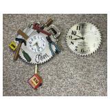 Sears Roebuck Craftsman Shop Clock and Quartz