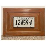 Tennessee license plate from 1976-Cont.