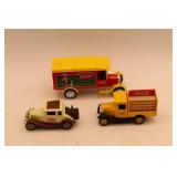 Vintage Coca-Cola Die-Cast Toy Trucks
